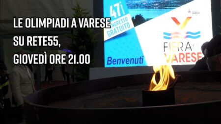Varese: Rete55 parla di Olimpiadi con tanti ospiti, ore 21