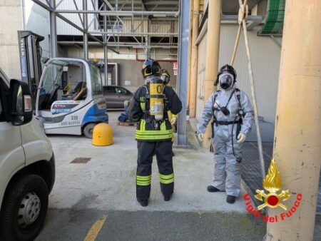 Lodi: Fuga di gas in azienda, evacuati in 400