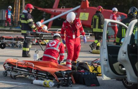 Vergiate: Scontro fra elicotteri, maxi-esercitazione CRI