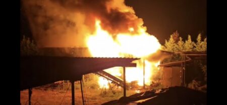 Cassano: Paura in via Pacinotti, scoppia un incendio