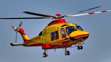 Besozzo: Scontro auto-moto, interviene l’elisoccorso