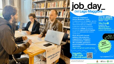 Laveno M.: Job Day, il lavoro si cerca sul Lago Maggiore