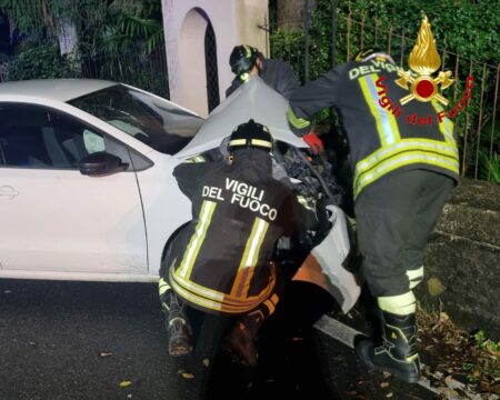 Castelv.: Schianto sulla Sp.69, feriti due giovani