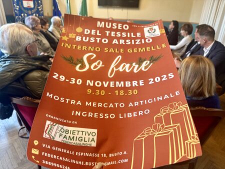 Busto: So Fare, 55 artigiane alle Sale Gemelle