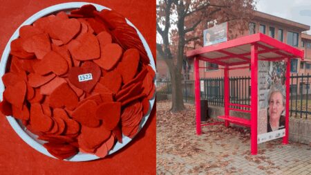 Cocquio T.: Antiviolenza, flashmob alla Pensilina Rossa