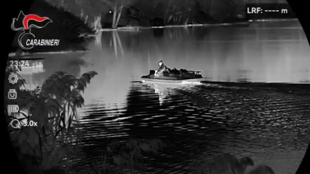 Varese: Del Grande sul pedalò per sfuggire ai controlli