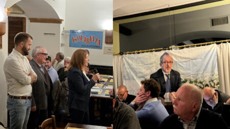 Varese: A cena per il Bobo, con il cuore della Lega