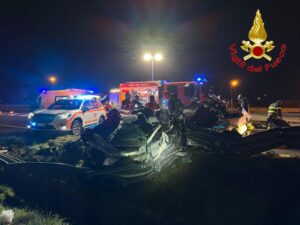 Cavaria: Schianto in autostrada, grave 42enne