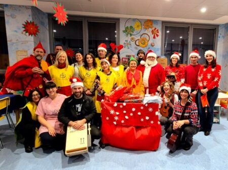 Varese: Babbo Natale nelle pediatrie. Col sorriso