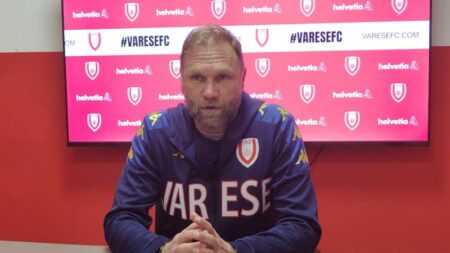 Calcio: Ciceri approva l'arbitro. "Rigore sacrosanto"