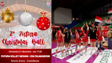 Volley: La Futura fa festa con le "Christmas Ball"