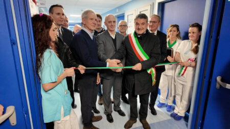 Luino: Bertolaso ha inaugurato l’Ospedale di Comunità