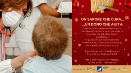 Cassano: Boom solidale, il Grana che aiuta i bimbi malati