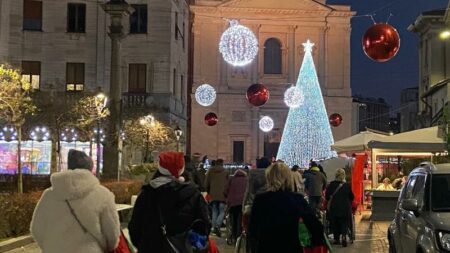 Gallarate: “Trenino” di Natale del Melo in partenza