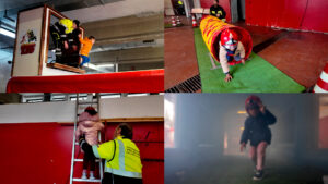 Varese: Mini pompieri crescono, prova da Vigile del Fuoco