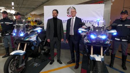 Varese: MV Agusta, altri due nuovi bolidi per la Polizia