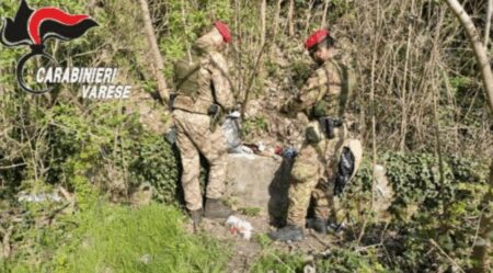 Tradate: Droga nei boschi, arrestato pusher di 32 anni