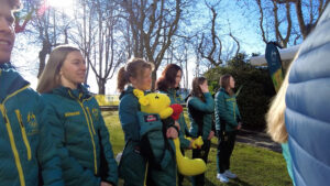 Gavirate: L’Australia porta le Olimpiadi in città