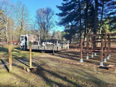 Castellanza: Lavori in corso al Parco Alto Milanese