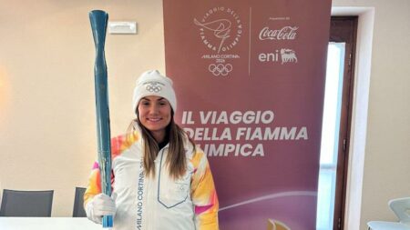 Varese: Federica Cesarini tra i tedofori: "Che emozione!"