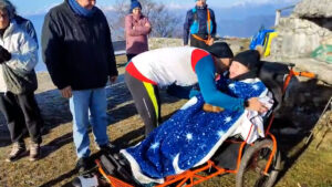 Orino: "ln corsa per Chicchi" si chiude con un abbraccio