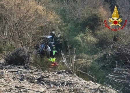 Arcisate: Cade dal trattore, interviene un elicottero