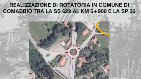 Comabbio: Provincia avvia l’appalto per la nuova rotatoria