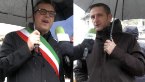 Gallarate: Fuoco e neve, ALFA e Comune salutano le Olimpiadi