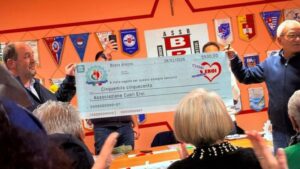 Busto: Vespa Club, 5 mila e 500 euro ai Cuori Eroi