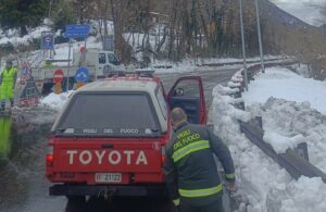Valganna: Statale riaperta dopo il "tilt nevoso"