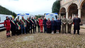 Bisuschio: CRI Valceresio in festa con tre nuove ambulanze