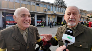 Varese: Giorgio e Renzo in divisa, “Pompieri per sempre”