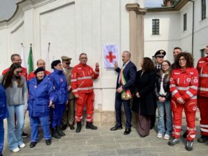 Busto: PalaCicogna, primo scudo blu scoperto in provincia