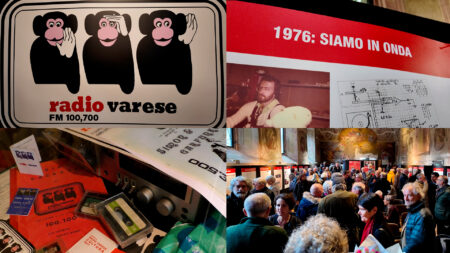 Varese: Tre scimmie e una Radio, la storia in un microfono