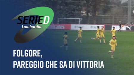 Folgore, pareggio che sa di vittoria - Serie D Lombardia
