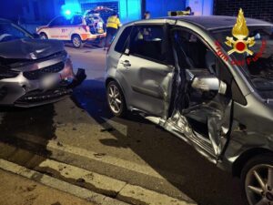 Casciago: Schianto in via Matteotti, un ferito grave