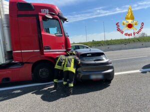 Uboldo: Spaventoso incidente, ma nessun ferito