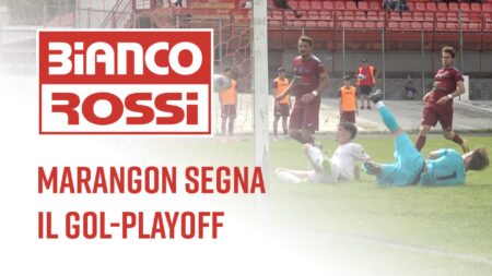 Marangon segna il gol dei (quasi certi) playoff - Biancorossi