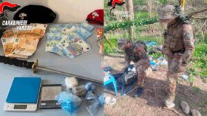 Castiglione: Spaccio al Parco Pineta, due uomini in arresto