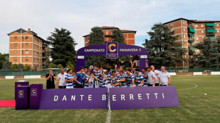 Calcio: Primavera Pro Patria alza la coppa