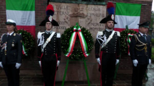Varese: 80° della Repubblica, gli onori sotto la pioggia