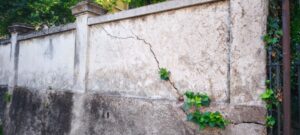 Cardano: Crepe sul muro delle Pascoli, segnala un cittadino