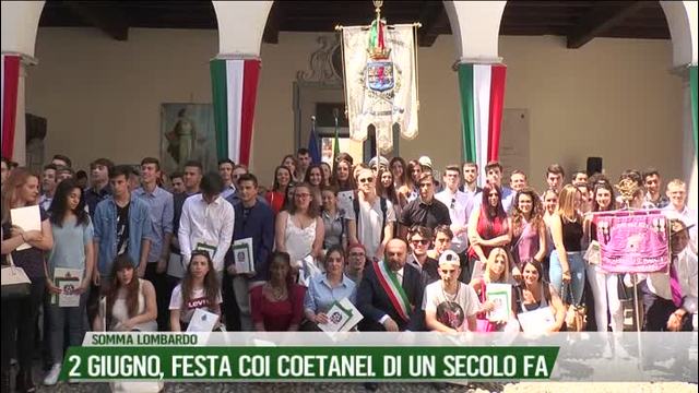 2 giugno. Festa coi coetanei.
Di un secolo fa