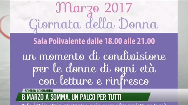 8 marzo a Somma, un palco per tutti