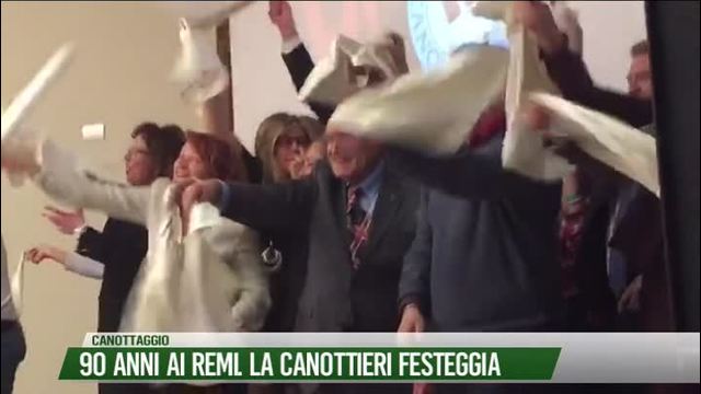 90 anni ai remi. La Canottieri festeggia