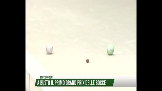 A Busto il primo Grand Prix delle Bocce