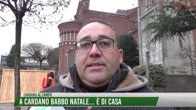 A Cardano Babbo Natale...
è di casa