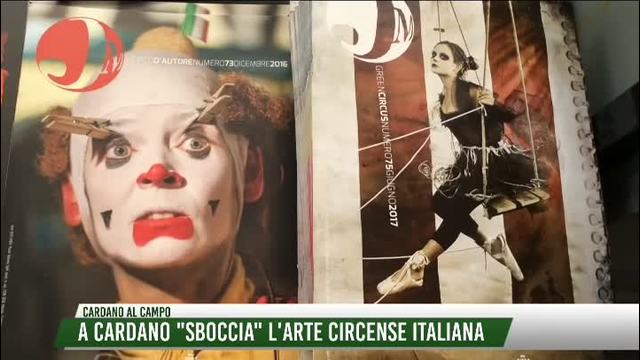 A Cardano "sboccia"l'arte circense italiana