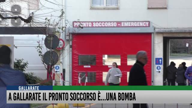 A Gallarate il Pronto Soccorso è... una bomba