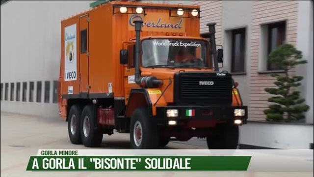 A Gorla il "Bisonte" solidale